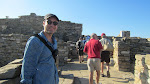 Larry in the ruins of Delos Larry in the ruins of Delos