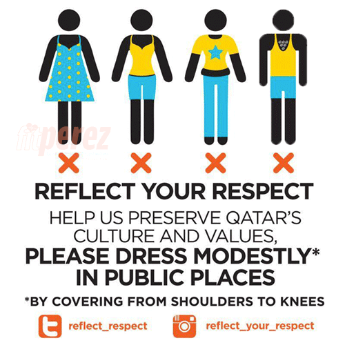 Qatar Urges Tourist To Dress Modestly During World Cup