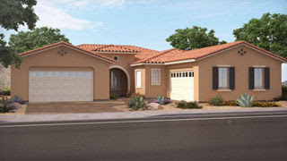 Medinah floor plan New Homes in Vision Collection by Lennar Homes in Layton Lakes Gilbert AZ 85297