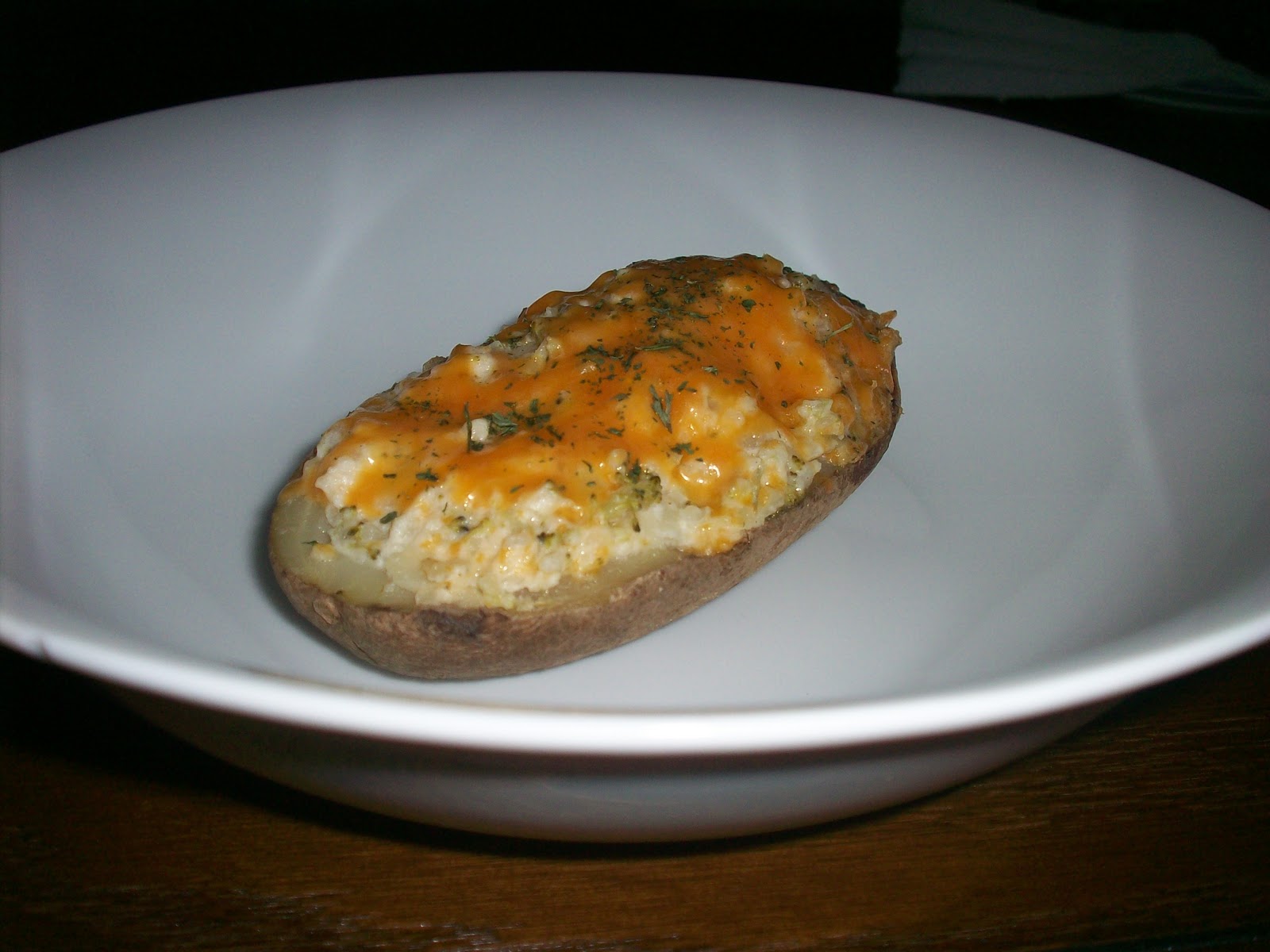 Broccoli and Cheese Stuffed Twice Baked Potatoes Crock Pot Recipe