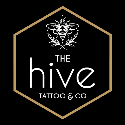 The Hive Tattoo & Co. logo
