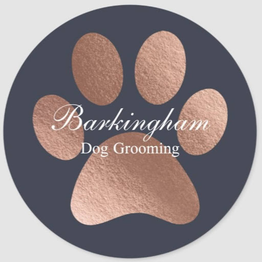 Barkingham Dog Grooming logo