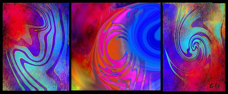 Fine Art Painting Original Digital Abstract Warp 3 - G
Linsenmayer