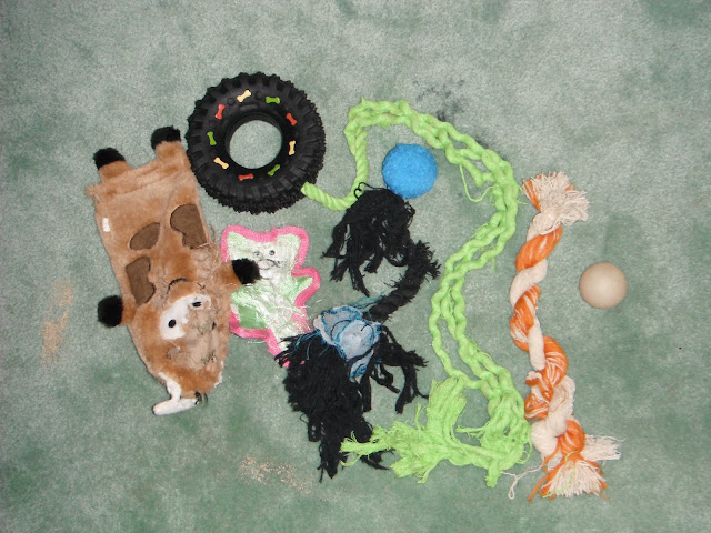 remains of toys
