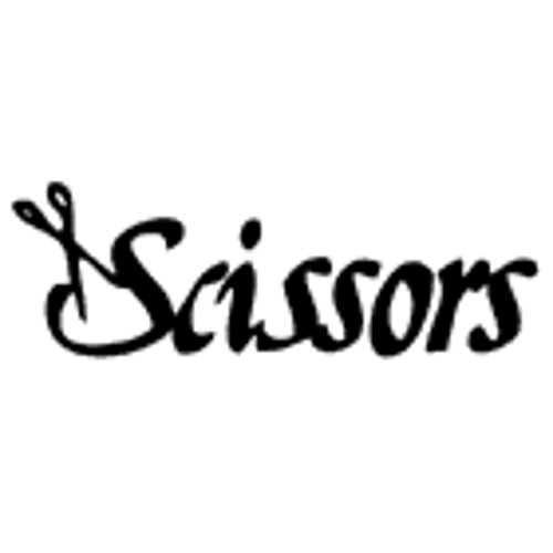 The Scissors logo