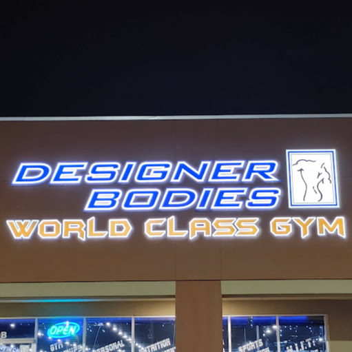 Designer Bodies 'WORLD CLASS GYM' logo