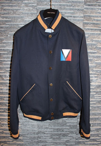 Louis Vuitton * Canvas Varsity Jacket PRICE $550 * Damier Jacket PRICE $550 * Leather Jacket ...