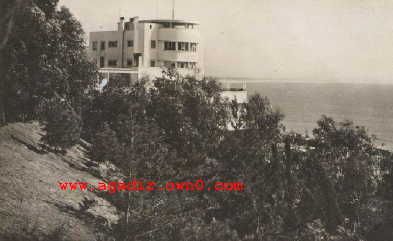 فندق موريتانيا اكادير و محطة الحافلات سطاس من سنة 1940 الى 2011 Nb