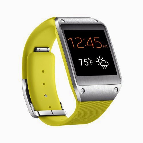  Samsung Galaxy Gear Smartwatch- Retail Packaging - Lime Green