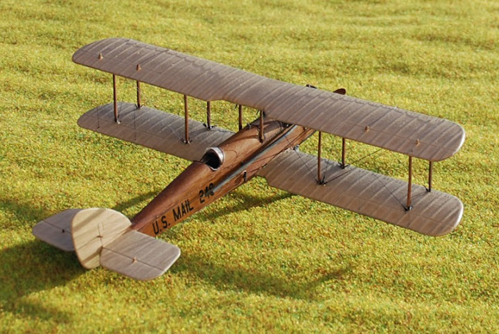 [Airfix]De Havilland DH-4 de l'US Postal Service Fini3