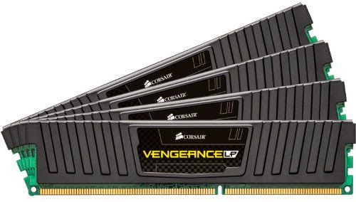  Corsair Vengeance 16GB (4x4GB)  DDR3 1600 MHz (PC3 12800) Desktop Memory (CML16GX3M4X1600C8)