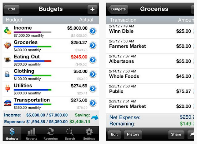 Ace Budget Lite App Ace Budget Lite App