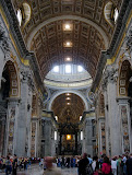 ألبوم صور أجمل كنائس العالم جزء 11 St-peter-basilica-ceiling