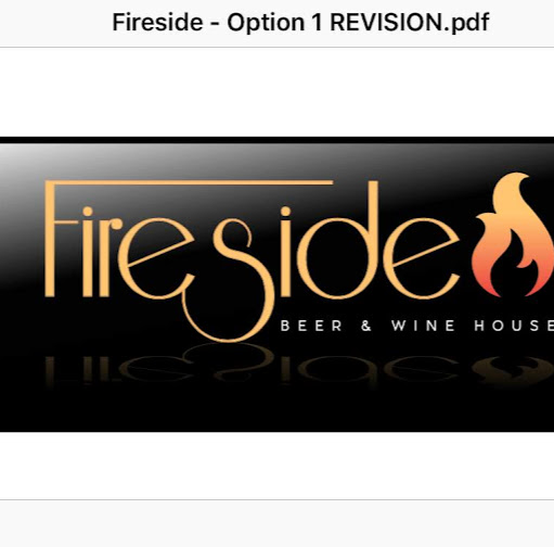 Fireside Beer and Wine House logo