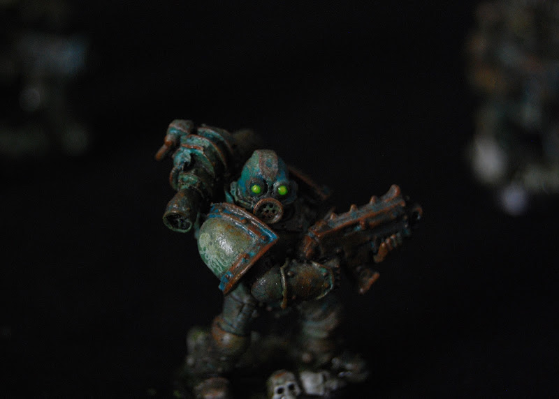 Mariners Blight - A Maritime Inspired Lovecraftian Chaos Marine Army  Blight_Marines_Painted_12