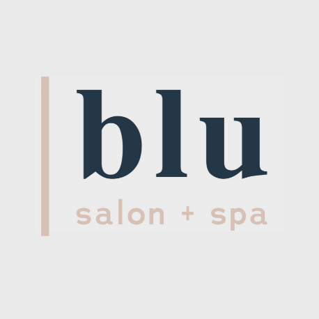 blu salon + spa logo
