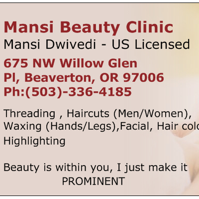 Mansi Indian Beauty Salon logo
