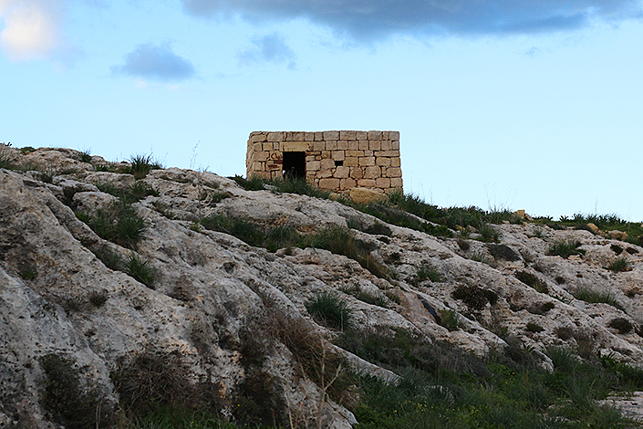 cold january afternoon, malta landscape, Sannat island of Gozo, mediterranean landscapes, pictures of nature