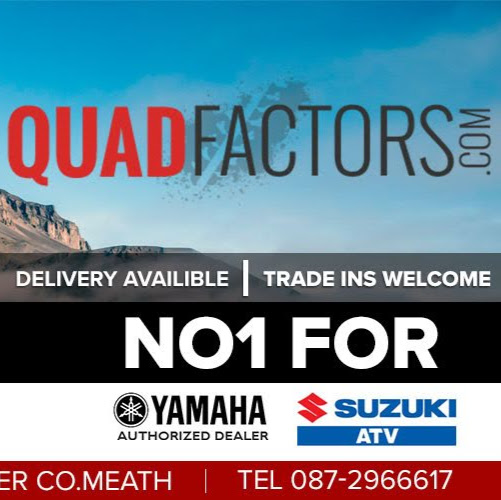 Quadfactors Quad And lawnmower shop logo