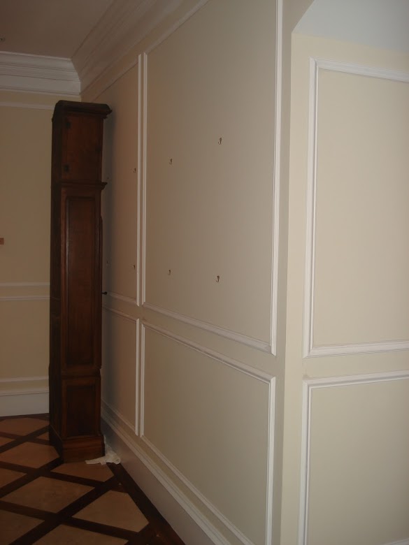 Chair Rail Boxes : Shadow Box Trim Houzz - My dining area was the perfect place to give this type of accent wall a try!