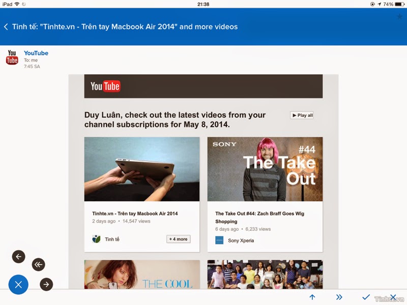 Chán ứng dụng email mặc định của iOS? Hãy thử qua những ứng dụng sau evoMail.