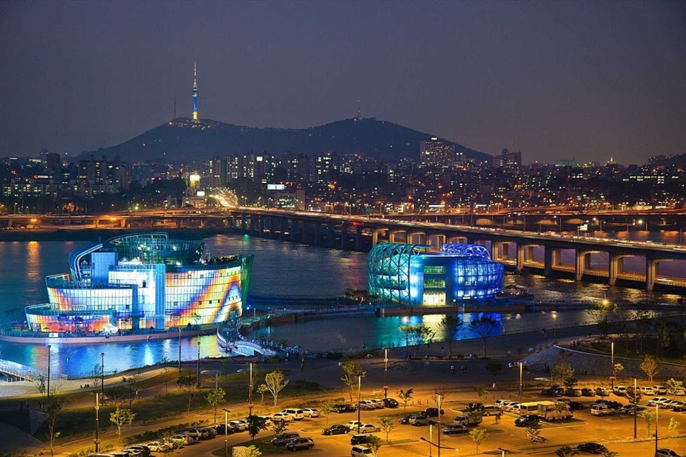 Seoul Floating Islands by H Architecture
