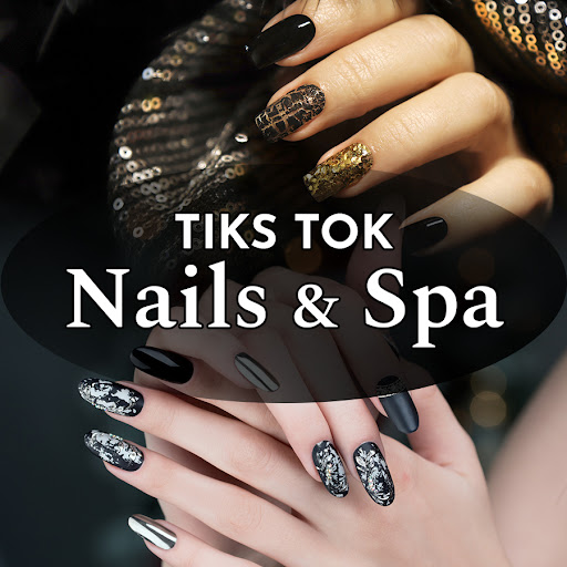 TIKS TOK Nails & Spa logo