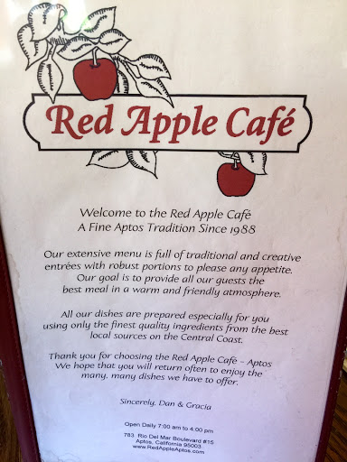 Cafe «Red Apple Cafe», reviews and photos, 783 Rio Del Mar Blvd # 15, Aptos, CA 95003, USA