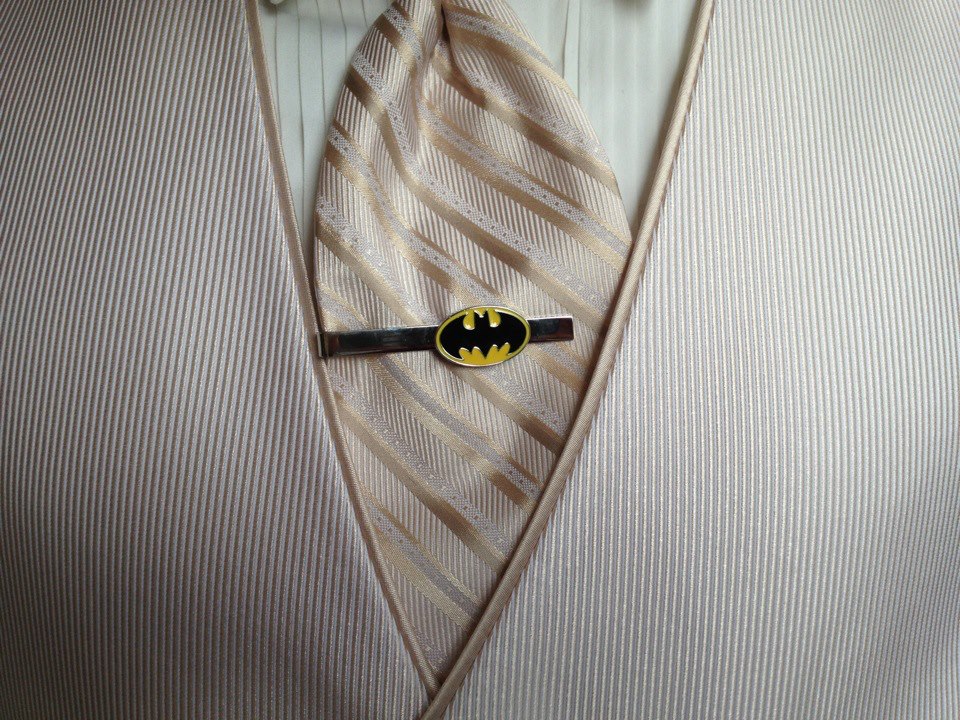 batman tie clip