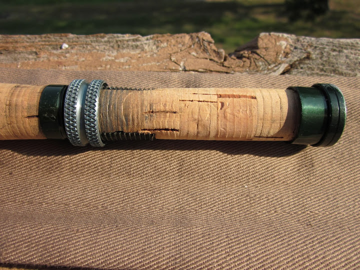 Cork grip / broken free and spinning on blank question pics, Rod Building  and Tackle Tinkering