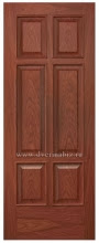Шпонированная дверь Промстрой, модель 51, Махагон