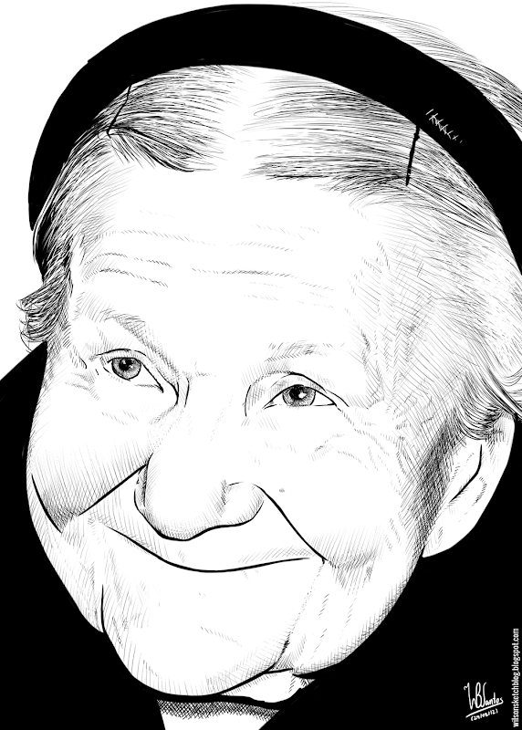 Ink drawing of Irena Sendler, using Krita 2.4. Ink drawing of Irena Sendler, using Krita 2.4.