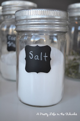 Using Mason Jars for Pantry Organization