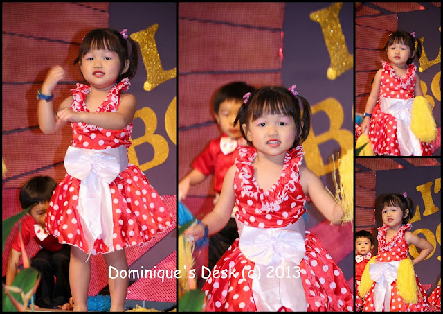 Tiger girl in her Minnie mouse costume