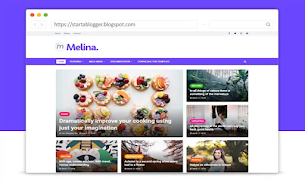 Melina Premium Blogger Template - Responsive Blogger Template