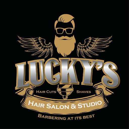 Lucky Hair salon logo