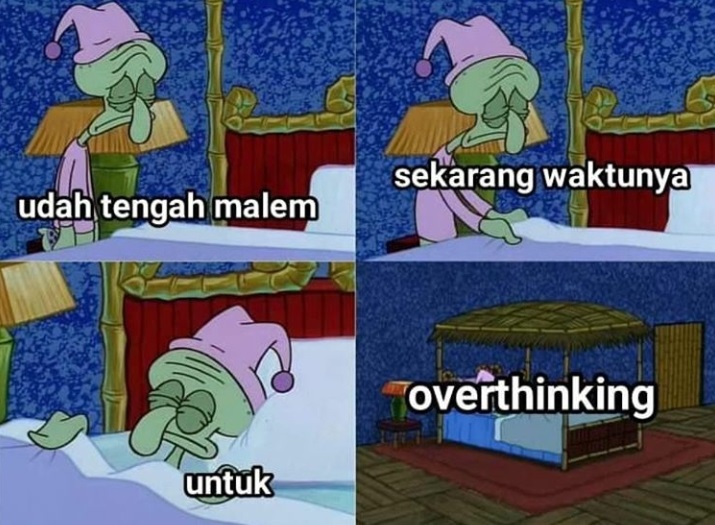 tips berhenti overthinking