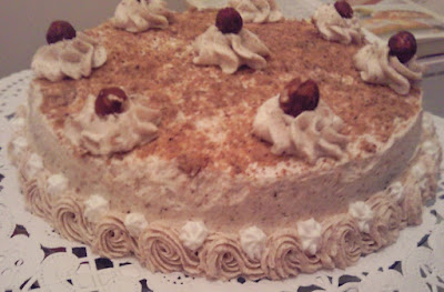 Gâteau aux noisettes de Mouna Chabou