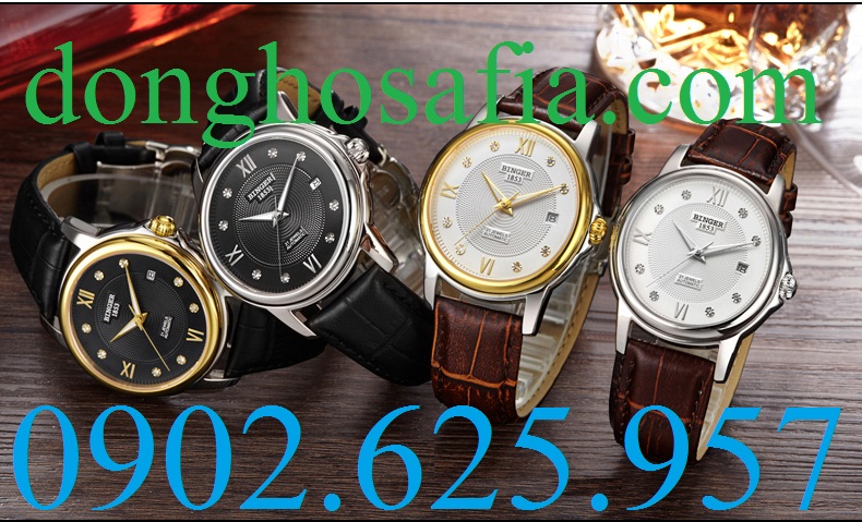 Đồng hồ đôi cơ Binger B1102G BG206