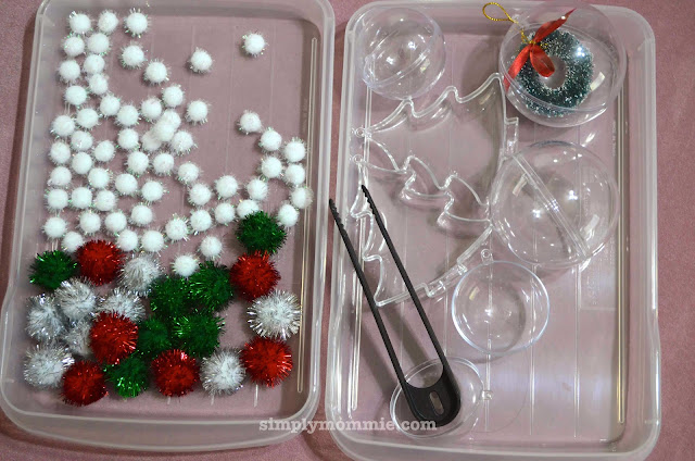 christmas baubles to fill