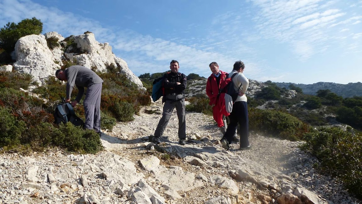 Calanques-Marseilleveyre au départ du mont Rose-Jeudi  21 Fevrier 2013 P1000854