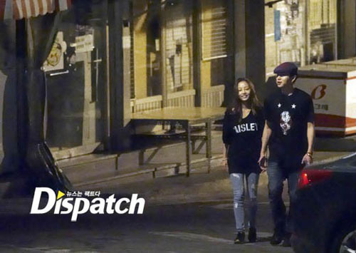 Goo Hara วง KARA กับ Yong Jun Hyung วง B2ST กำลังคบกันอยู่
