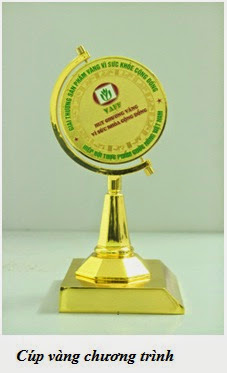 Vinh dự nhận giải thưởng "Sản phẩm vàng vì sức khỏe cộng đồng" Vinh dự nhận giải thưởng "Sản phẩm vàng vì sức khỏe cộng đồng"