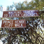 Signage on Prince Henrey Cliff walk (95491)