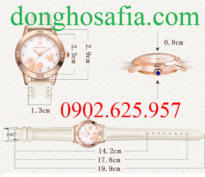 Đồng hồ nữ Disney 90238 DS101