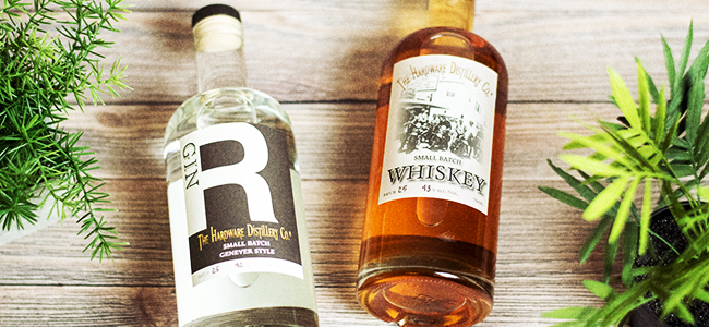 Hardware Distillery’s R Gin And Whiskey