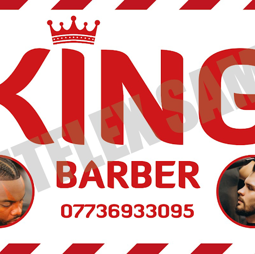 KING BARBER logo