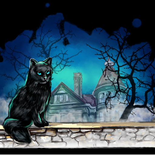 Black Cat Escape Room logo