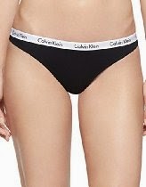 <br />Calvin Klein Women's 3 Pack Carousel Thong Panty