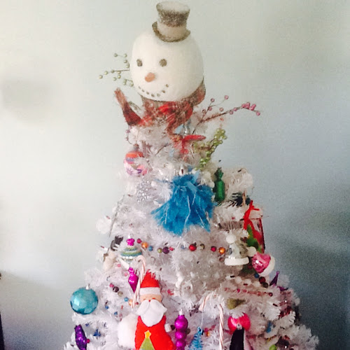 Snowman Christmas tree